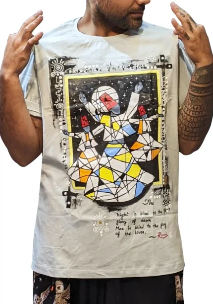 Artistic slim fit T‑shirt