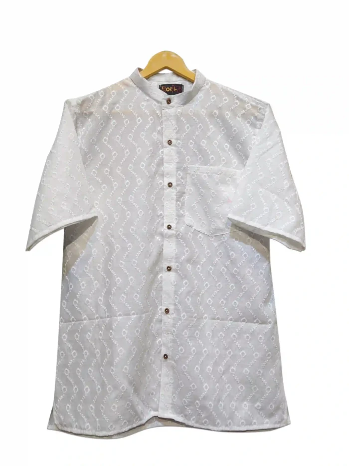 Men's chikankary shirt