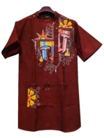 men's Brown kurta