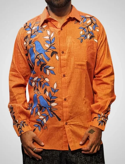 men's plus size cotton shirt