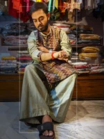 silk panjabi