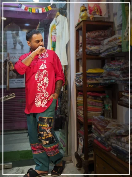red kurta
