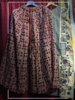 ajrakh skirt