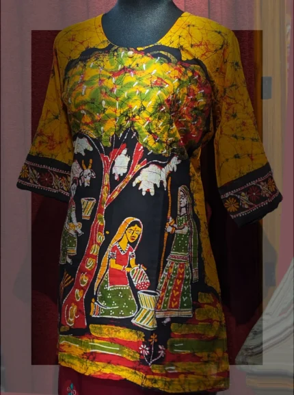 batik kurti