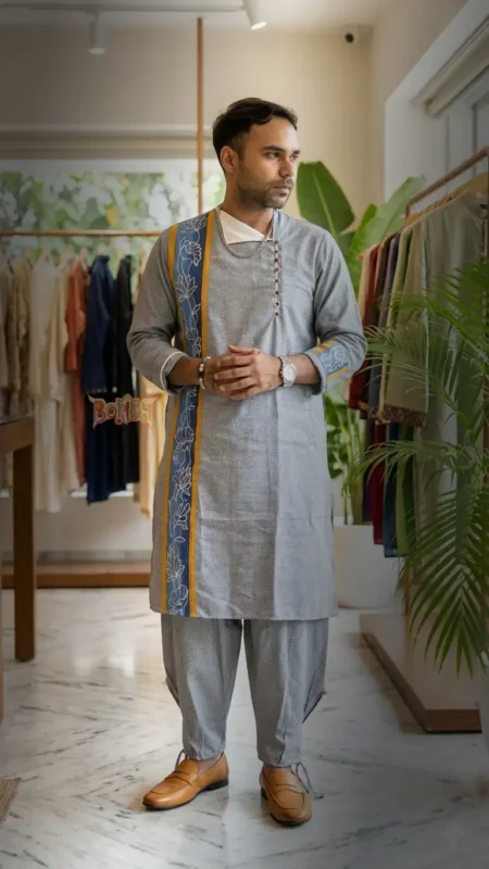 men's kurta set