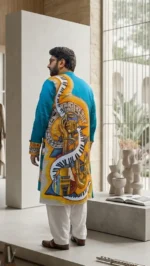hand painted kurta