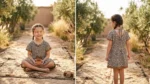 Cotton kidswear dress